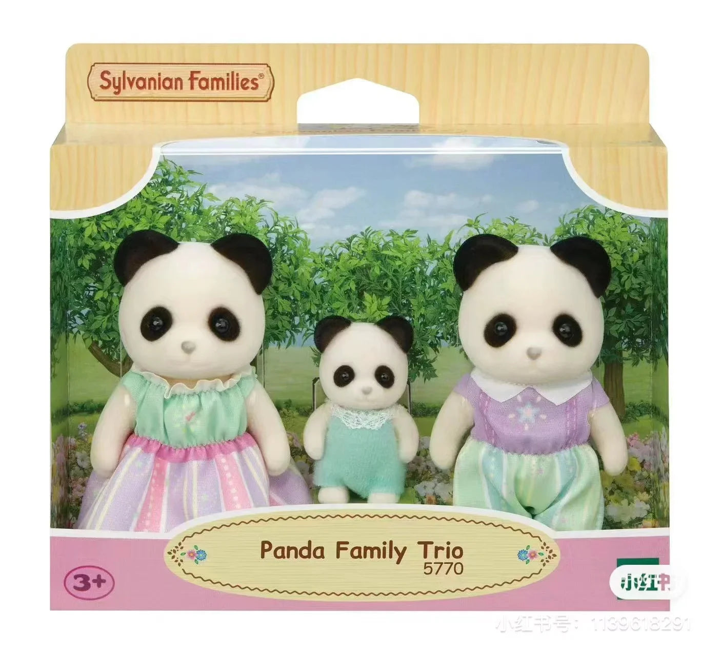 ternurines familia de pandas